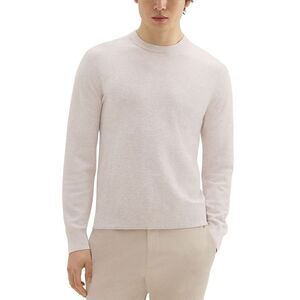 Theory Mens Riland Crewneck Sweater Small Light Bilen - NWOT $228